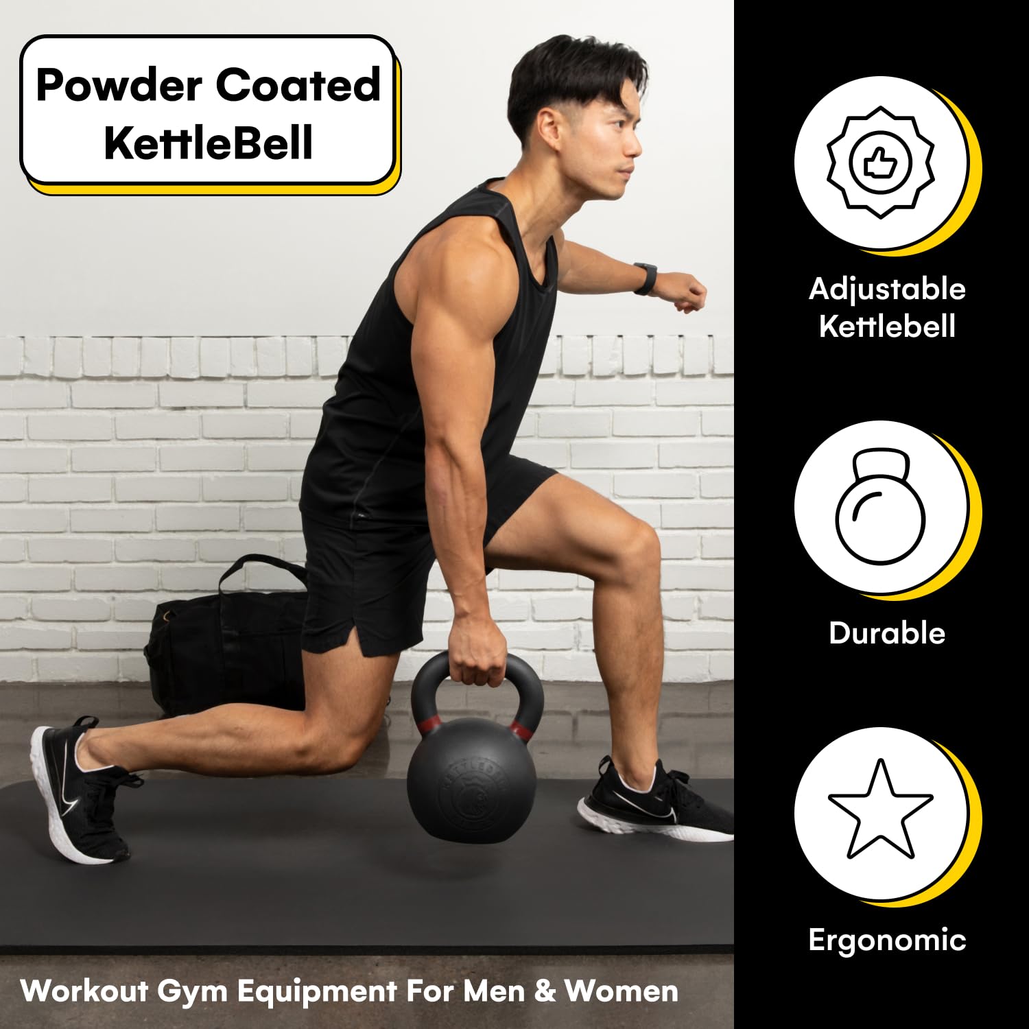 Amazon | (ケトルベルキングス) Kettlebell Kings粉体塗装ケトルベル
